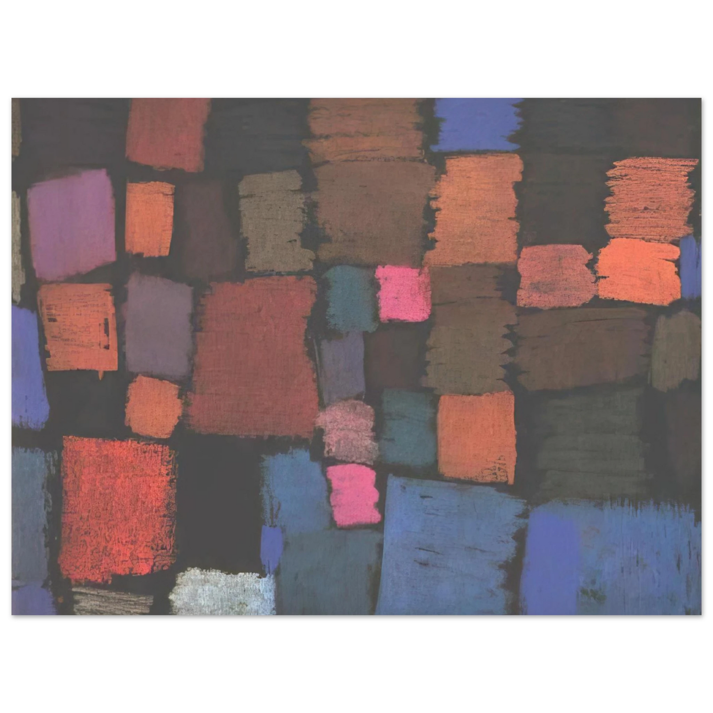 Paul Klee - COMING TO BLOOM 1934 75x100 cm / 30x40inches Fine Art Poster
