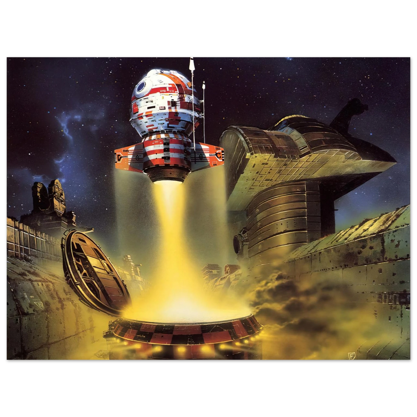 Chris Foss - Chris Foss 75x100 cm / 30x40inches Fine Art Poster