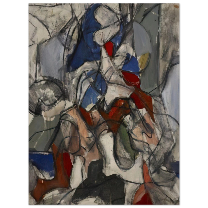 Edward Corbett - Untitled - 1951 75x100 cm / 30x40inches Fine Art Poster