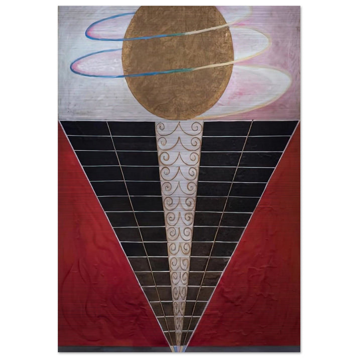 ALTARPIECE NO 2 1915 - Hilma af Klint Brushed Aluminum Print - 70x100 cm / 28x40 inches | Hilma af Klint Aluminum Print | Hilma af Klint Prints
