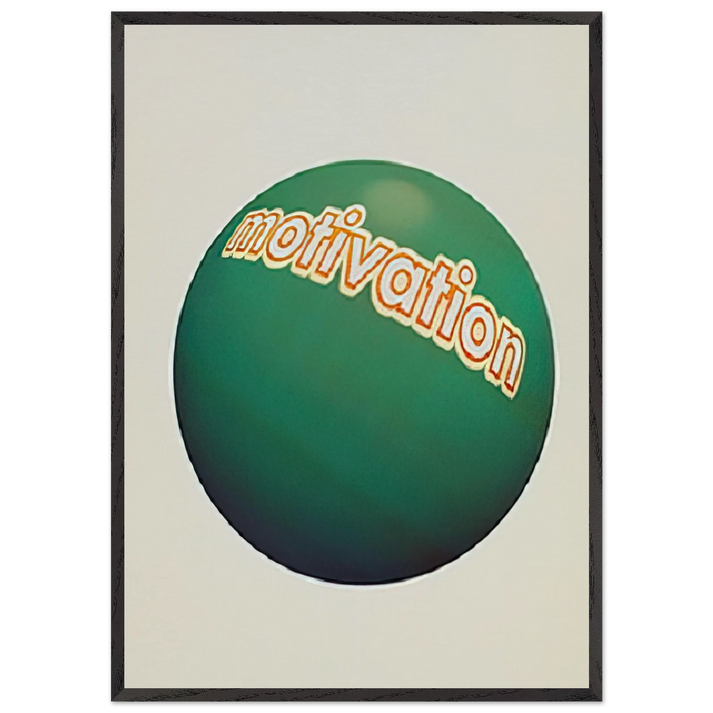Untitled - 1998 N1 - Michel Majerus 70x100 cm / 28x40 inches Framed Art Print – Black Wooden Frame