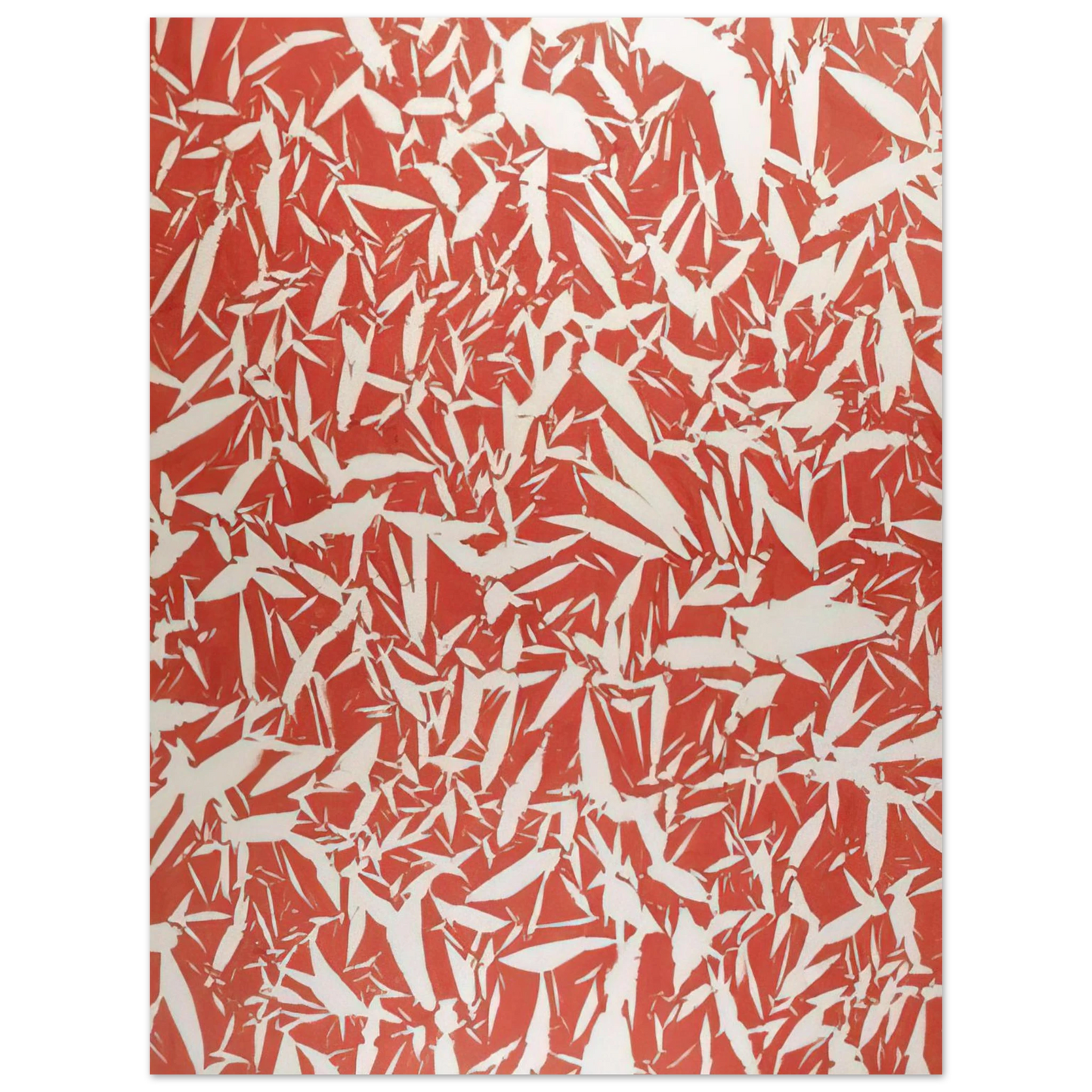 Simon Hantai - Study - 1969 75x100 cm / 30x40inches Fine Art Poster