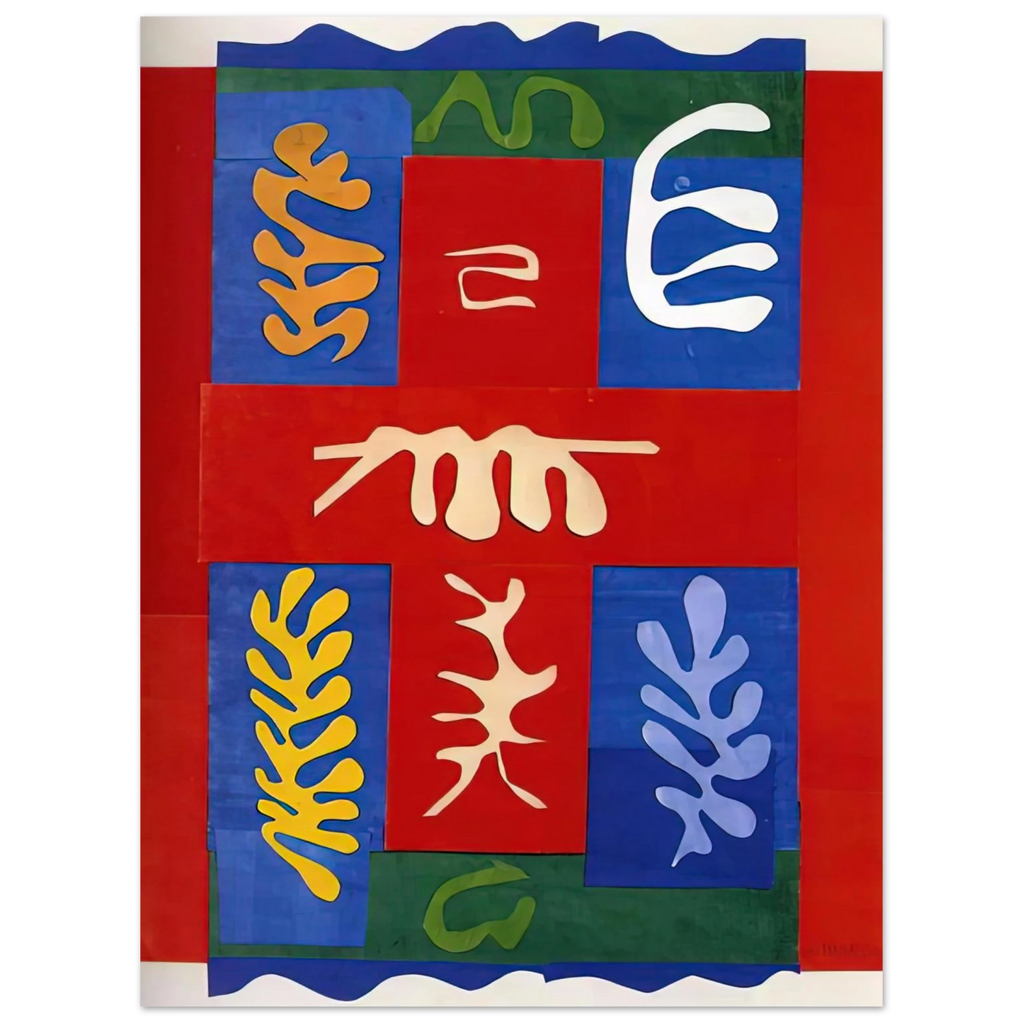 Henri Matisse - CUT OUTS 4 75x100 cm / 30x40inches Fine Art Poster
