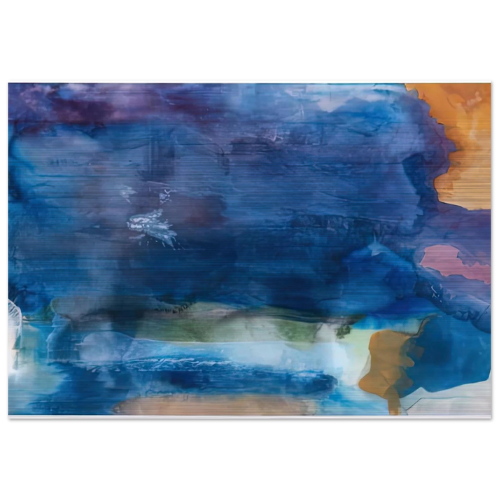 Riverhead, 1963-64- - Helen Frankenthaler Brushed Aluminum Print - 70x100 cm / 28x40 inches | Helen Frankenthaler Aluminum Print | Helen Frankenthaler Prints