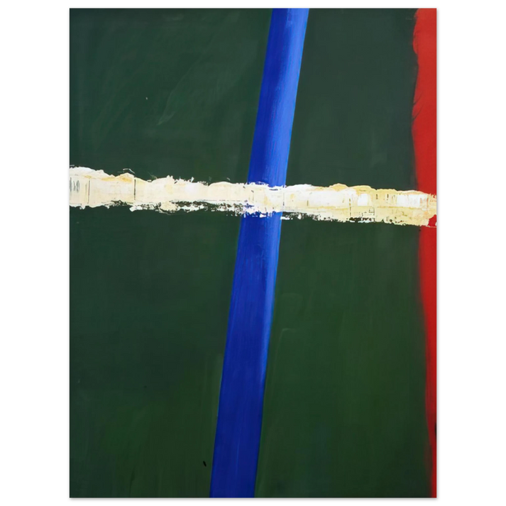 Raoul De Keyser - Steek 1 - 2005 75x100 cm / 30x40inches Fine Art Poster