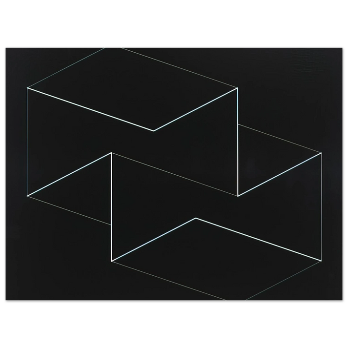 Josef Albers - F M E 5 1962 75x100 cm / 30x40inches Fine Art Poster