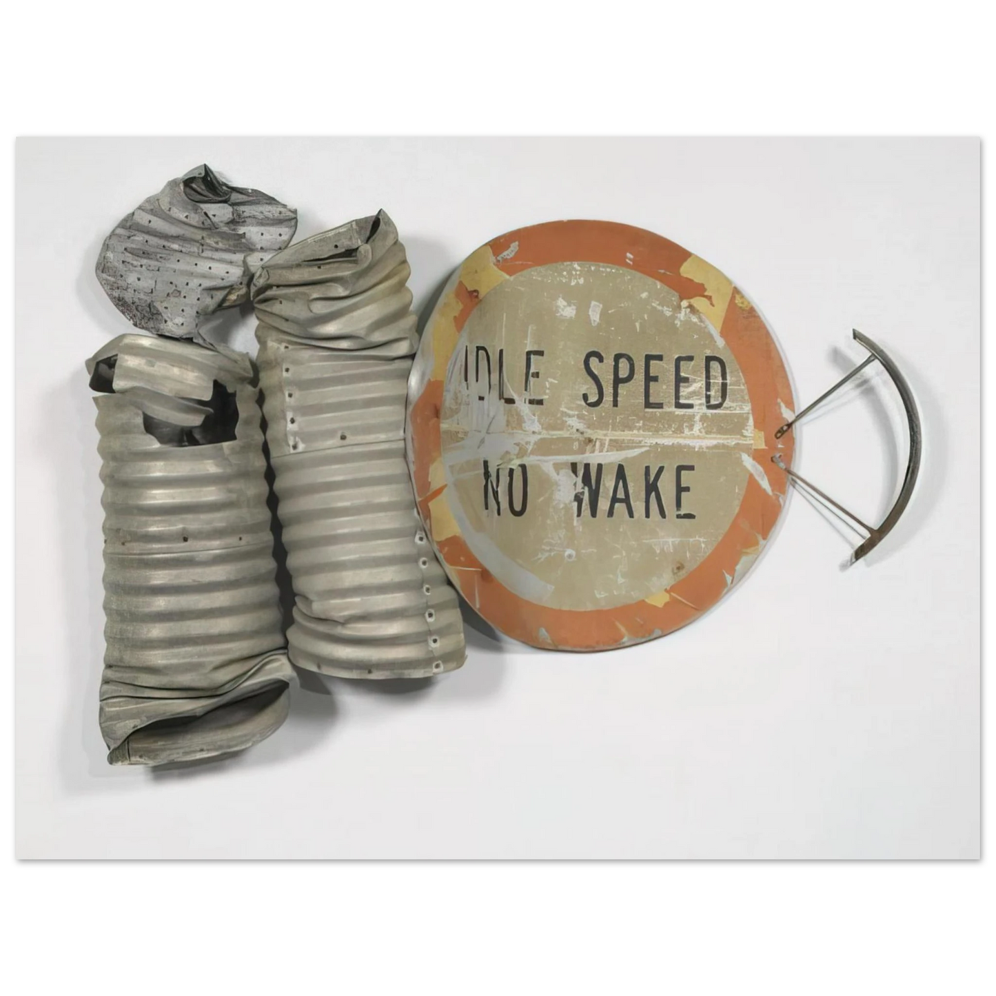 Robert Rauschenberg - NO WAKE GLUT 1986 75x100 cm / 30x40inches Fine Art Poster