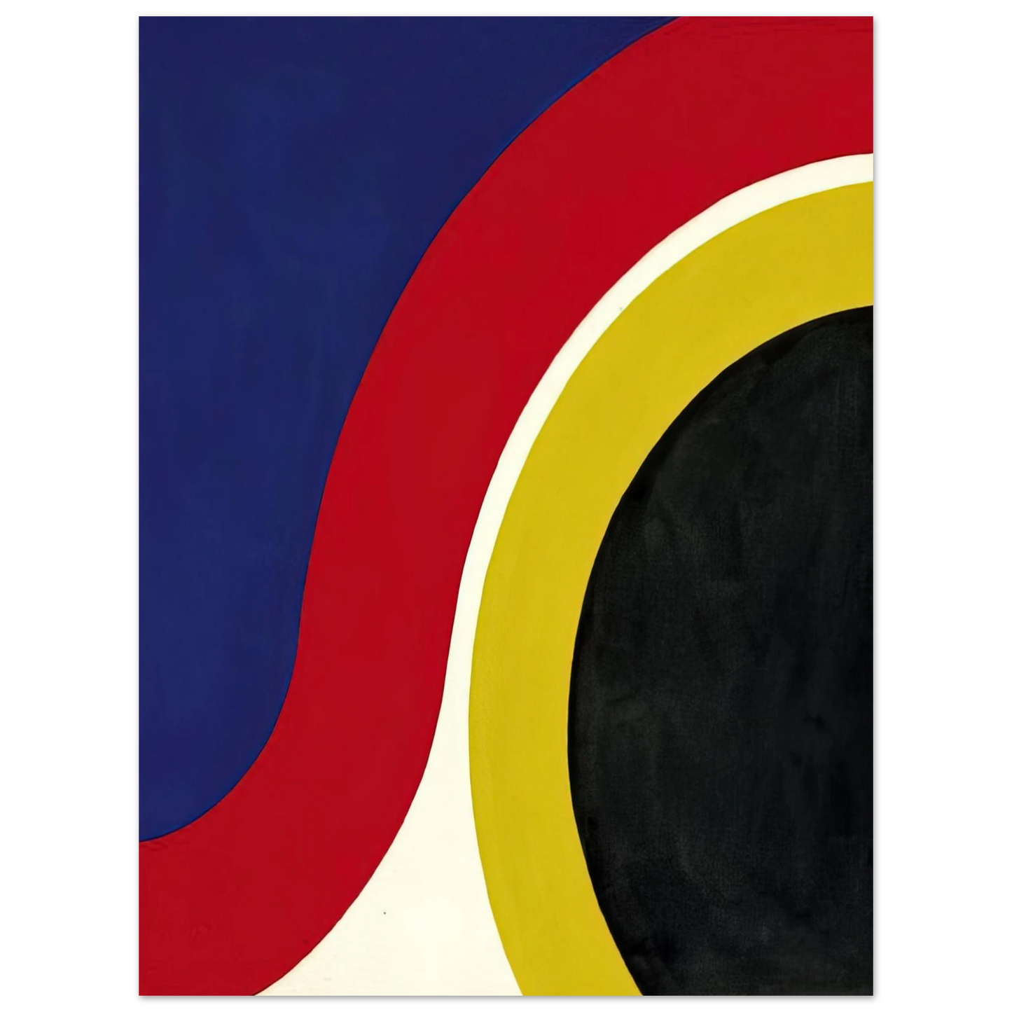 Thomas Downing - Red Span - 1964 75x100 cm / 30x40inches Fine Art Poster