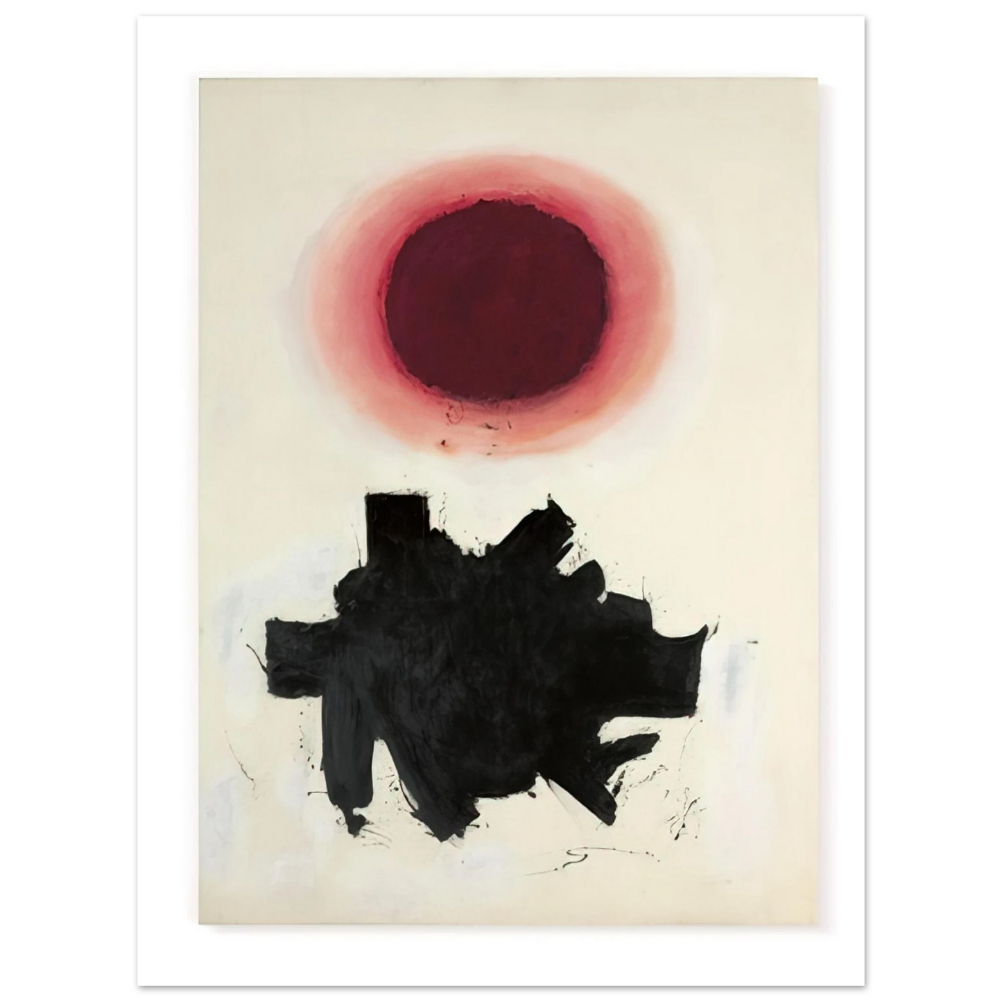 Adolph Gottlieb - Cool Blast - 1960 75x100 cm / 30x40inches Fine Art Poster