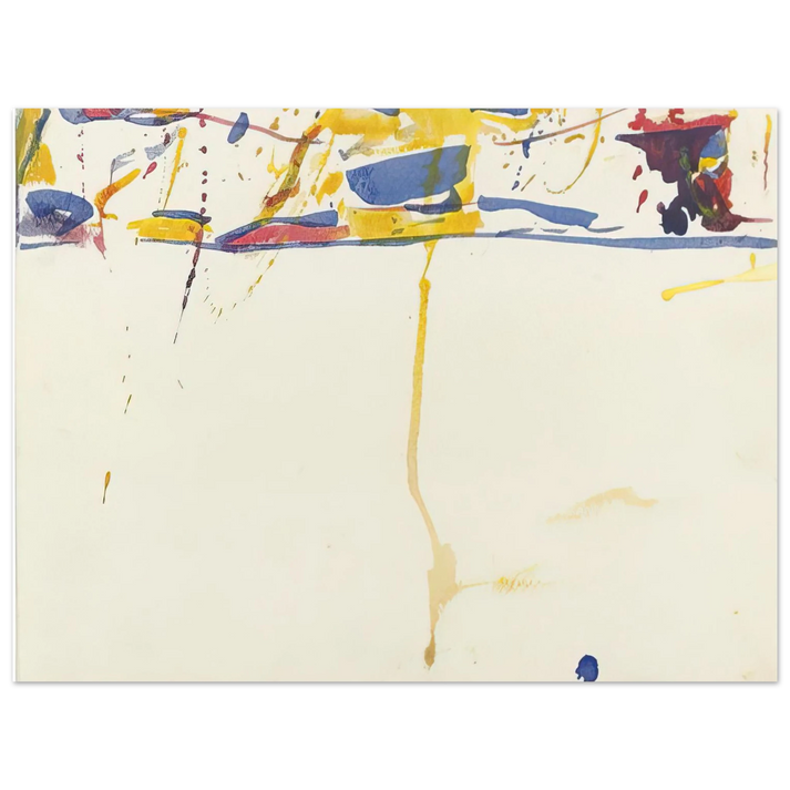 Sam Francis - SF59-040 75x100 cm / 30x40inches Fine Art Poster