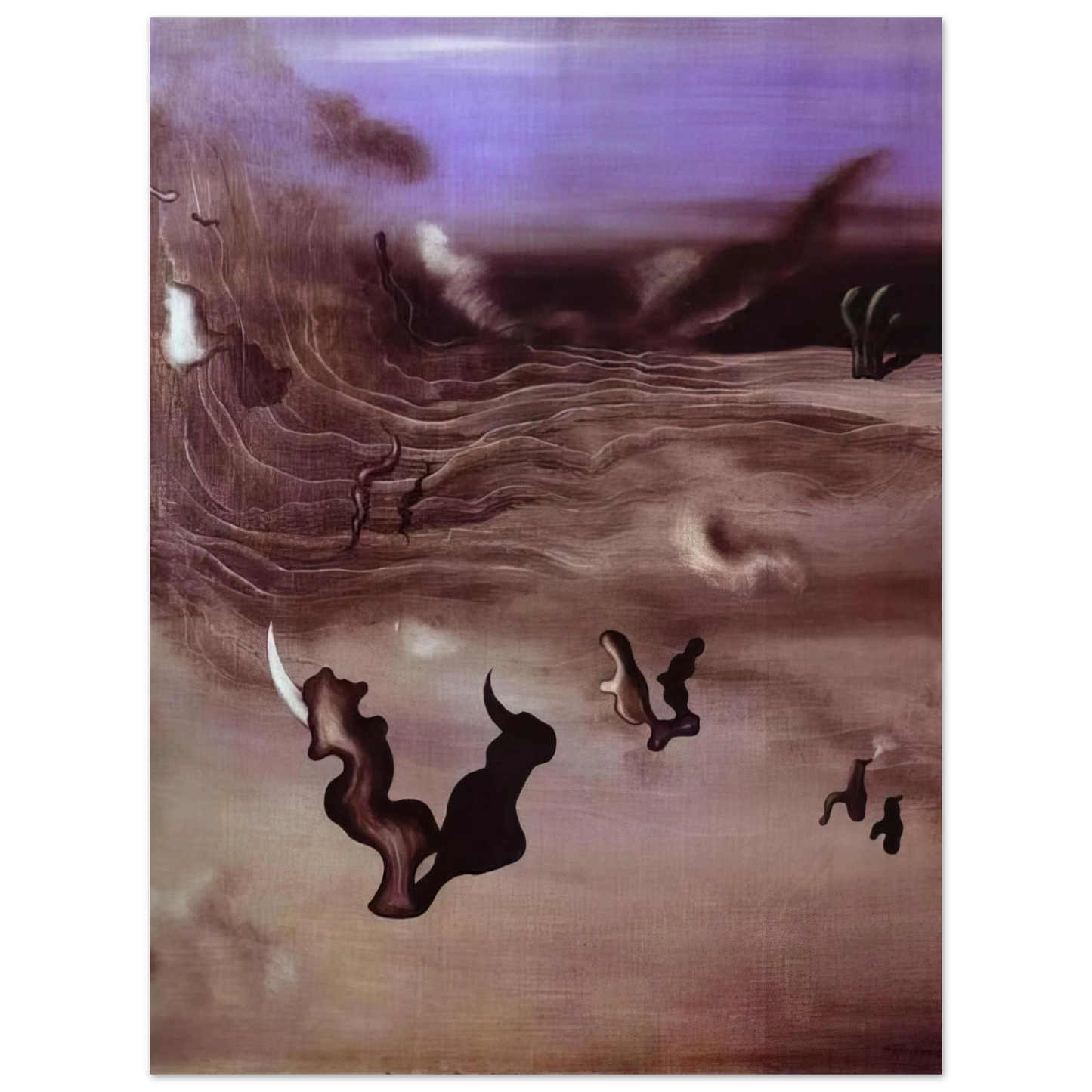 Yves Tanguy - Wind 75x100 cm / 30x40inches Fine Art Poster