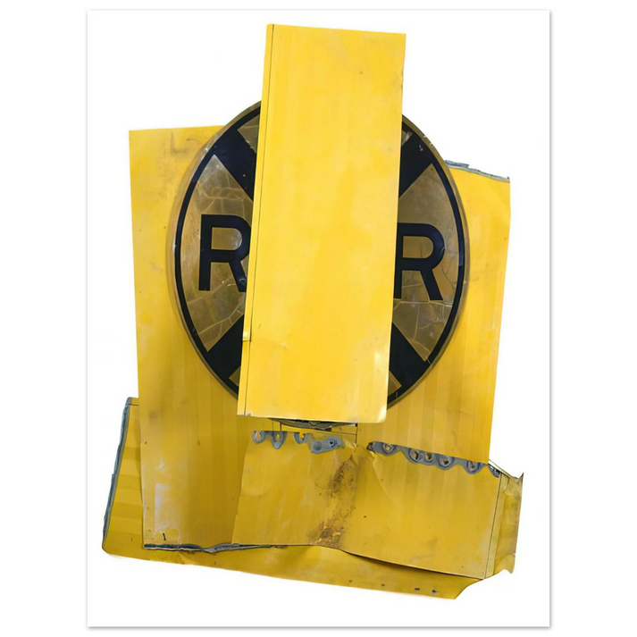 Robert Rauschenberg - YELLOW VISOR GLUT 1989 75x100 cm / 30x40inches Fine Art Poster