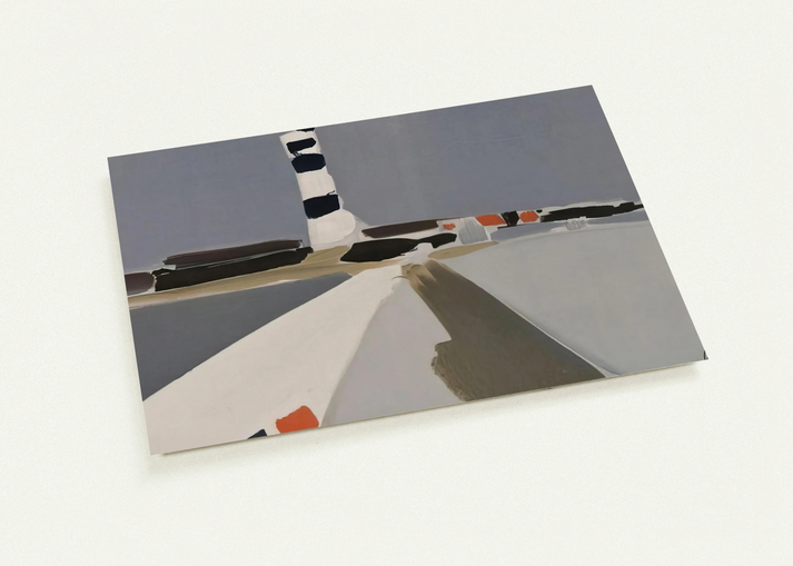 Le Phare - 1952 By Nicolas de Stael Pack of 10 Post Cards | Nicolas de Stael Post Cards | A6 (10.5 x 14.8 cm) - 4.1 x 5.8 inches