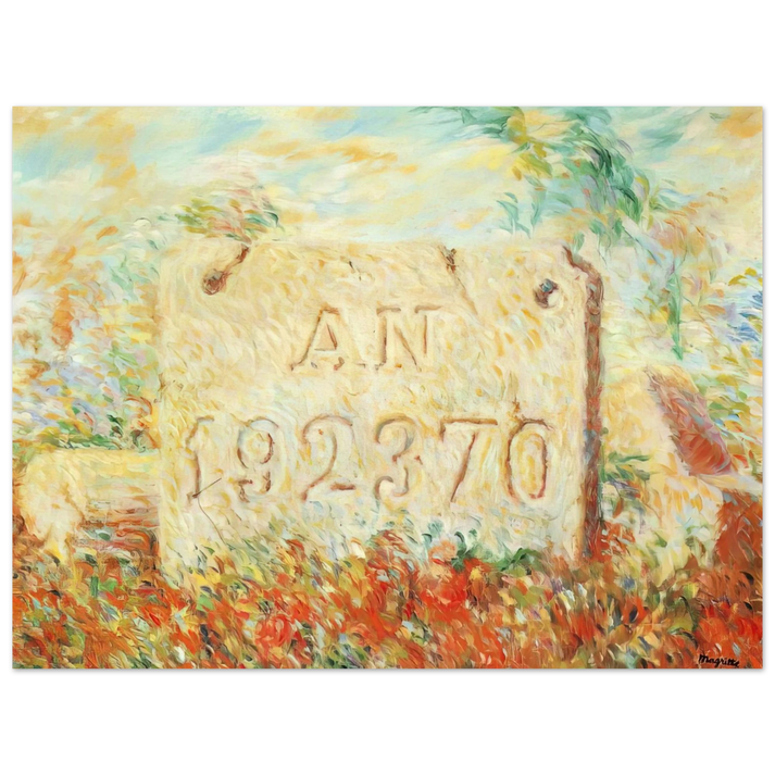 Rene Magritte - THE SMILE 1943 75x100 cm / 30x40inches Fine Art Poster
