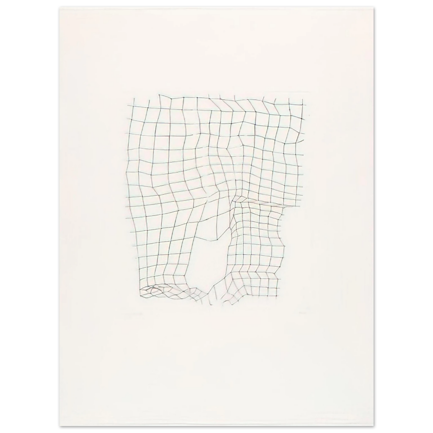 Gego - Reticulárea - 1973 75x100 cm / 30x40inches Fine Art Poster