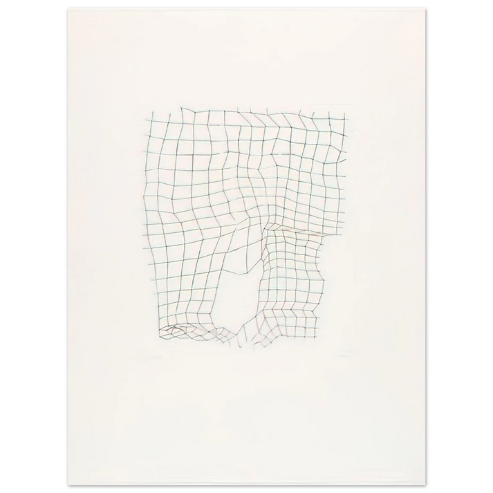 Gego - Reticulárea - 1973 75x100 cm / 30x40inches Fine Art Poster