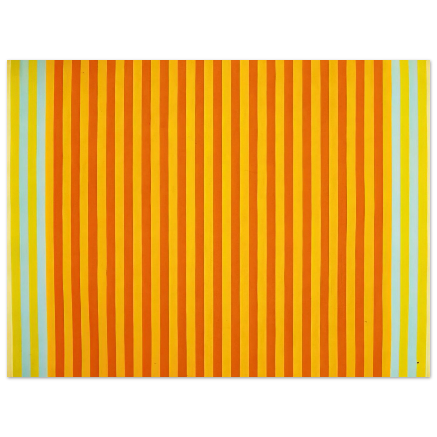 Gene Davis - Sunball - 1960 75x100 cm / 30x40inches Fine Art Poster