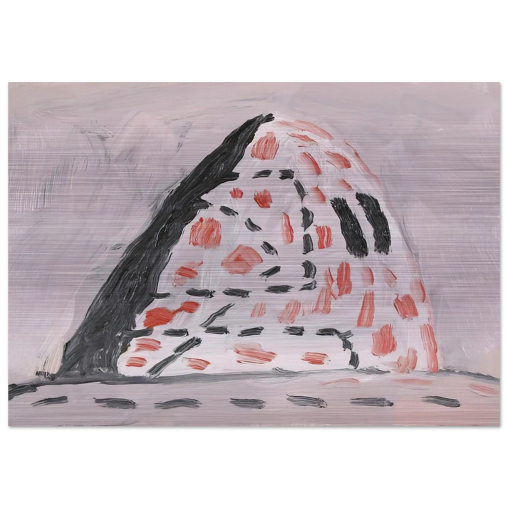 UNTITLED 2 - Philip Guston Brushed Aluminum Print - 70x100 cm / 28x40 inches | Philip Guston Aluminum Print | Philip Guston Prints