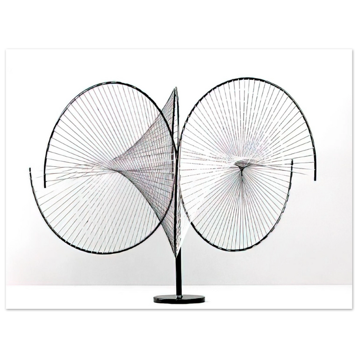 Tomas Maldonado - Hyperbolic surfaces - 1959 75x100 cm / 30x40inches Fine Art Poster