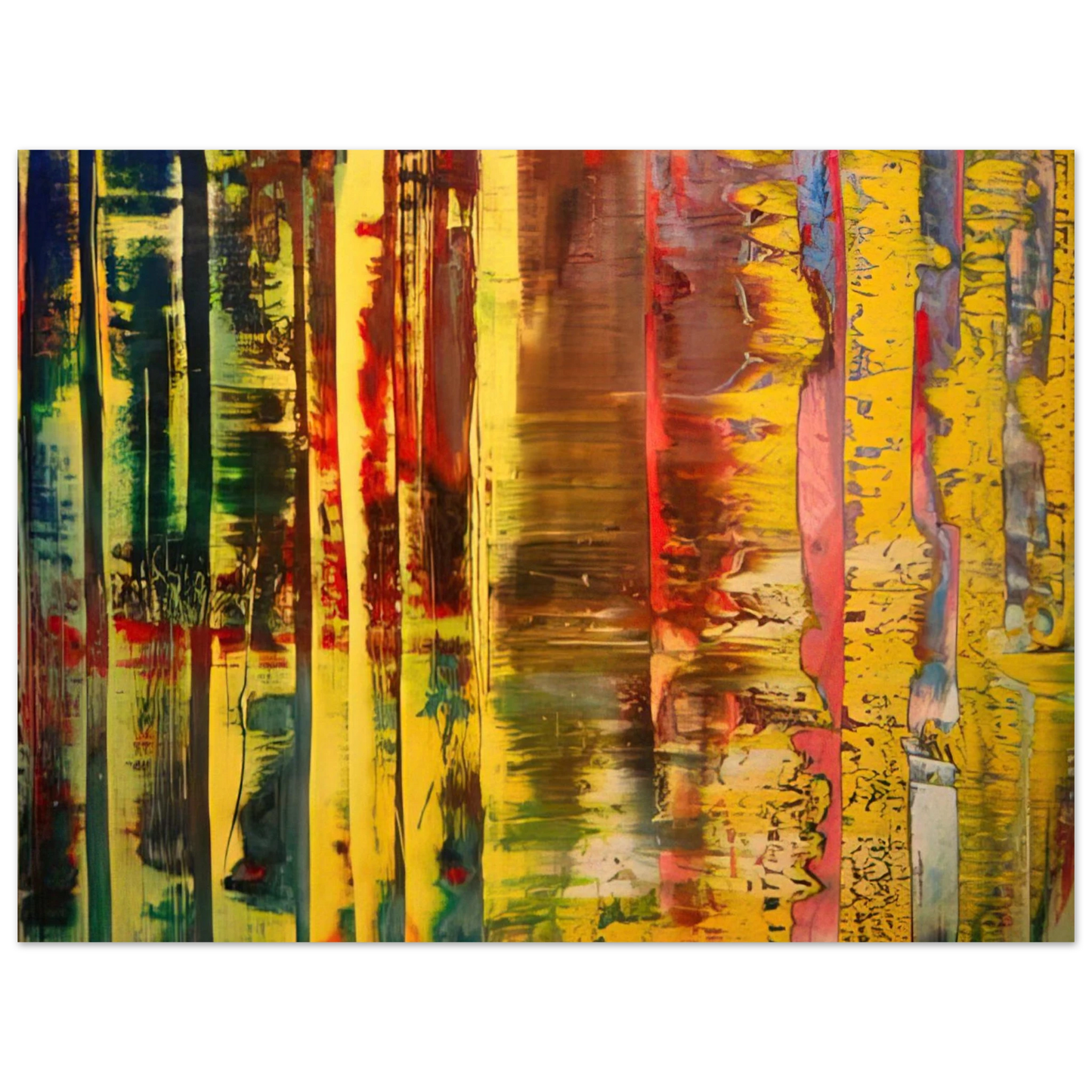 Gerhard Richter - ABSTRACT PAINTING 780 1 1 75x100 cm / 30x40inches Fine Art Poster
