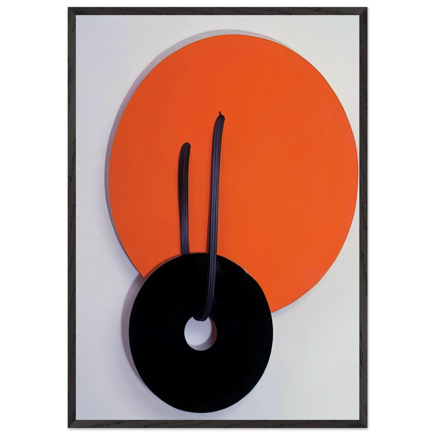 Amazonio - 1989 - Lygia Pape 70x100 cm / 28x40 inches Framed Art Print – Black Wooden Frame