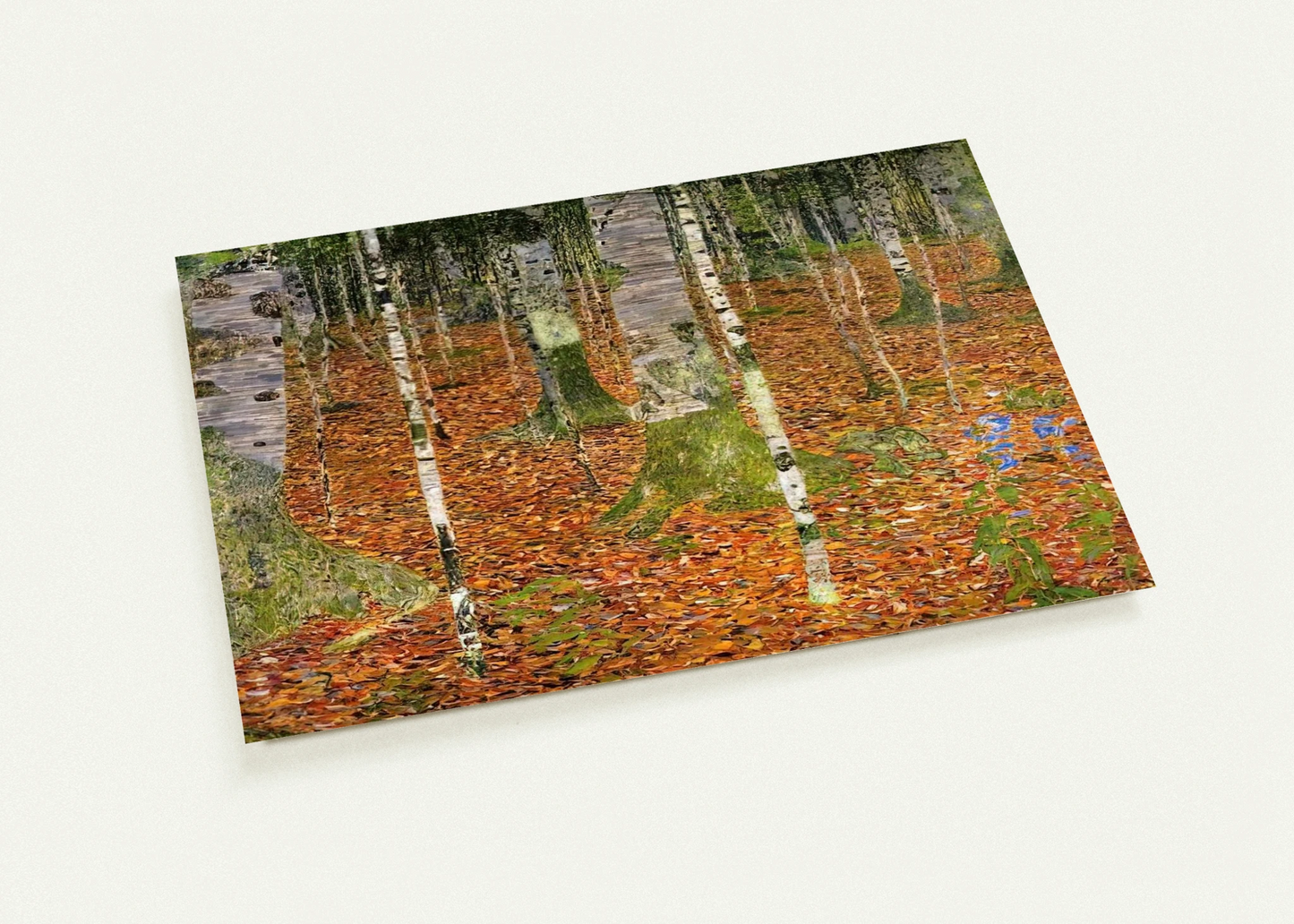 FARMHOUSE WITH BIRCH TREES 1903 By Gustav Klimt Pack of 10 Post Cards | Gustav Klimt Post Cards | A6 (10.5 x 14.8 cm) - 4.1 x 5.8 inches