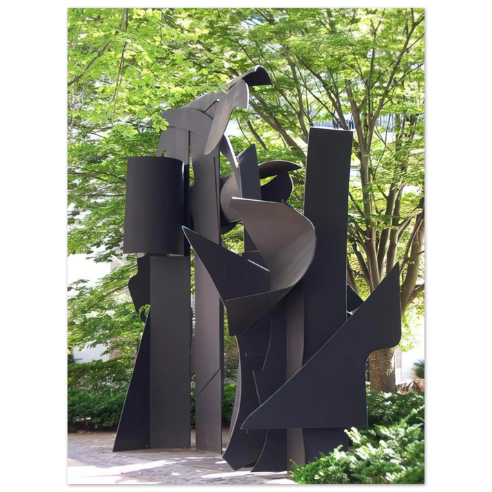 Louise Nevelson - TRANSPARENT HORIZON 1975 75x100 cm / 30x40inches Fine Art Poster