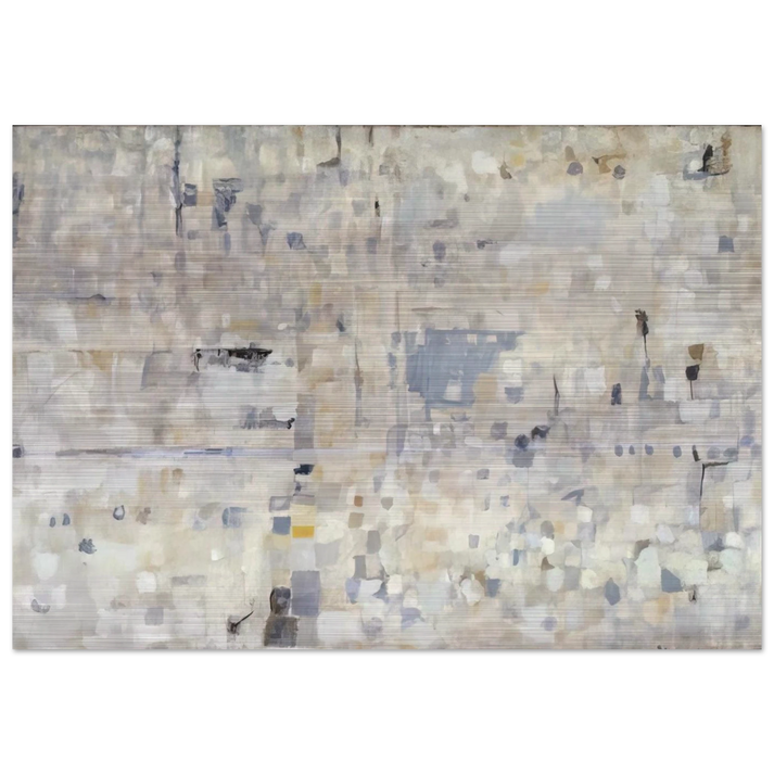 Blanche - 1958 - Maria Helena Vieira da Silva Brushed Aluminum Print - 70x100 cm / 28x40 inches | Maria Helena Vieira da Silva Aluminum Print | Maria Helena Vieira da Silva Prints