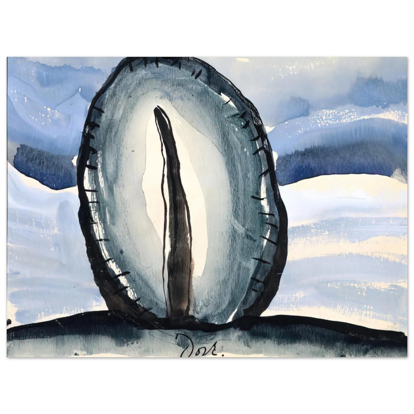Arthur Dove - Tree - 1935 75x100 cm / 30x40inches Fine Art Poster