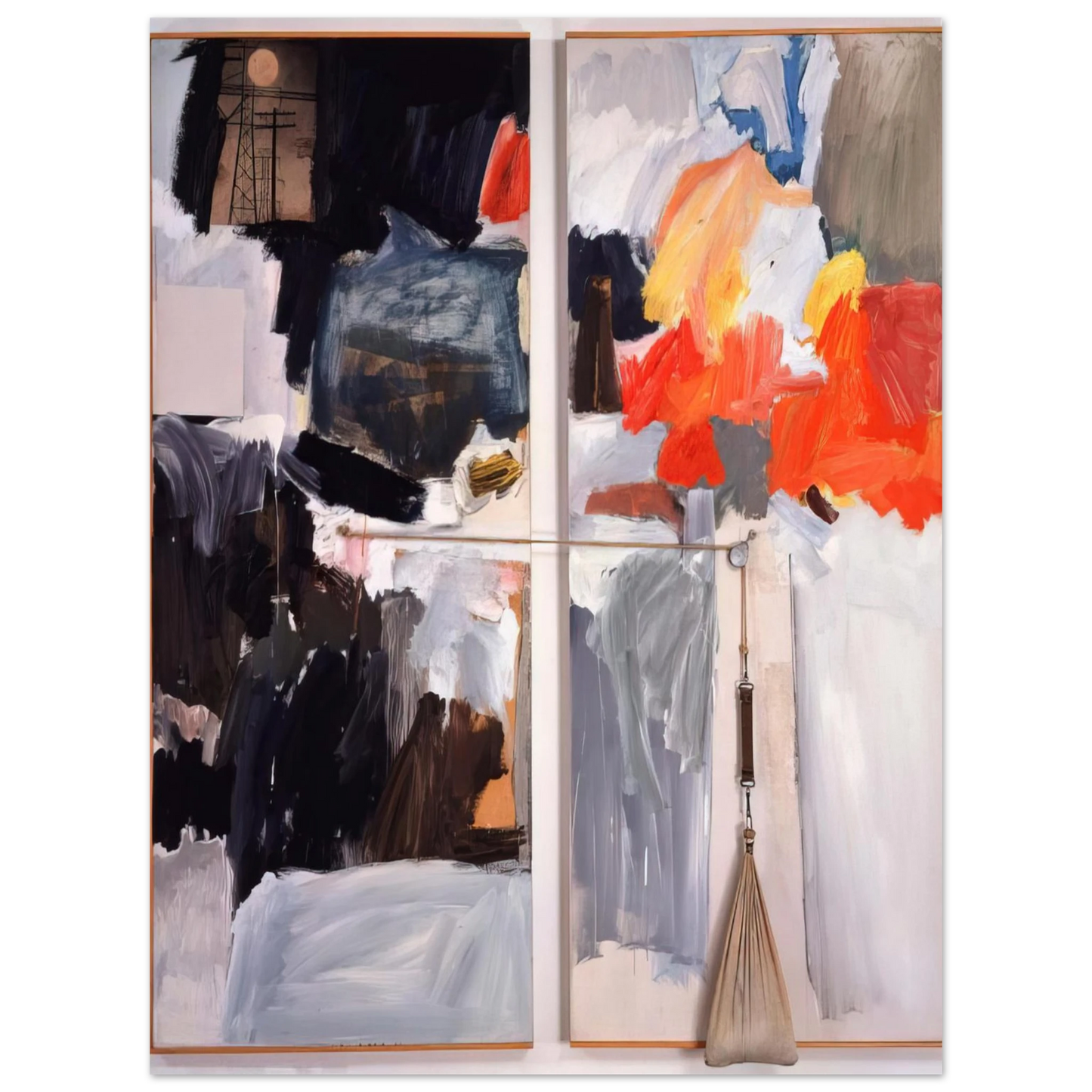 Robert Rauschenberg - STUDIO PAINTING 1961 1 75x100 cm / 30x40inches Fine Art Poster