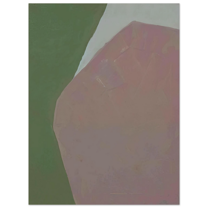 Kenzo Okada - Untitled - 1963 75x100 cm / 30x40inches Fine Art Poster