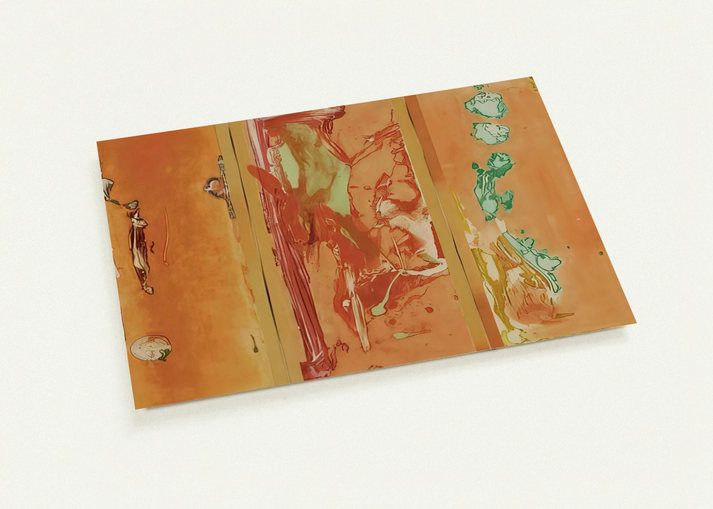 Gateway - 1988 By Helen Frankenthaler Pack of 10 Post Cards | Helen Frankenthaler Post Cards | A6 (10.5 x 14.8 cm) - 4.1 x 5.8 inches
