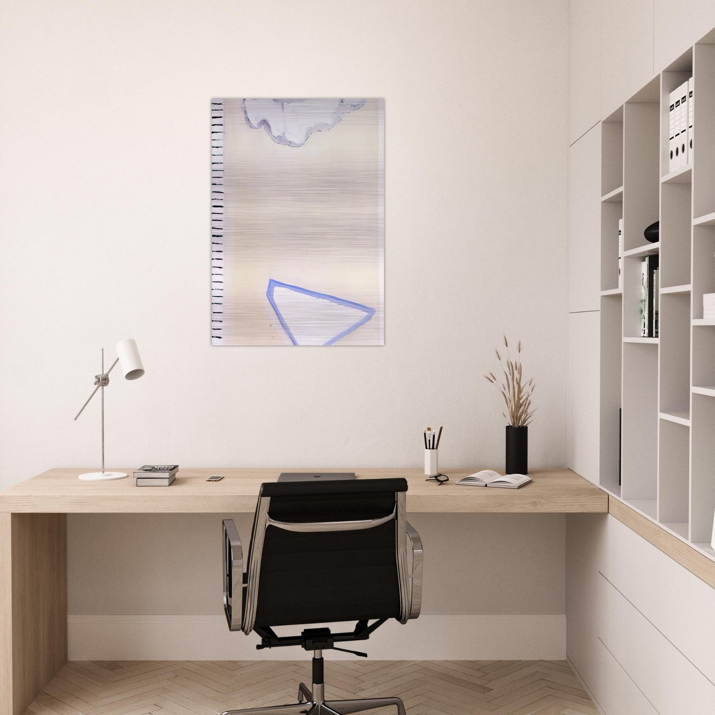 Trap - 2006 - Ralston Crawford Brushed Aluminum Print - 70x100 cm / 28x40 inches | Ralston Crawford Aluminum Print | Ralston Crawford Prints