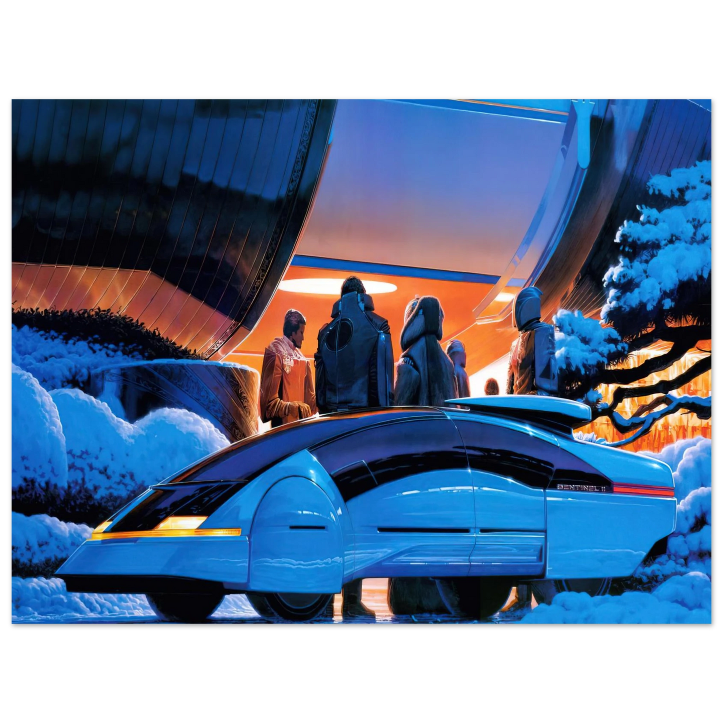 Syd Mead - Syd Mead 75x100 cm / 30x40inches Fine Art Poster