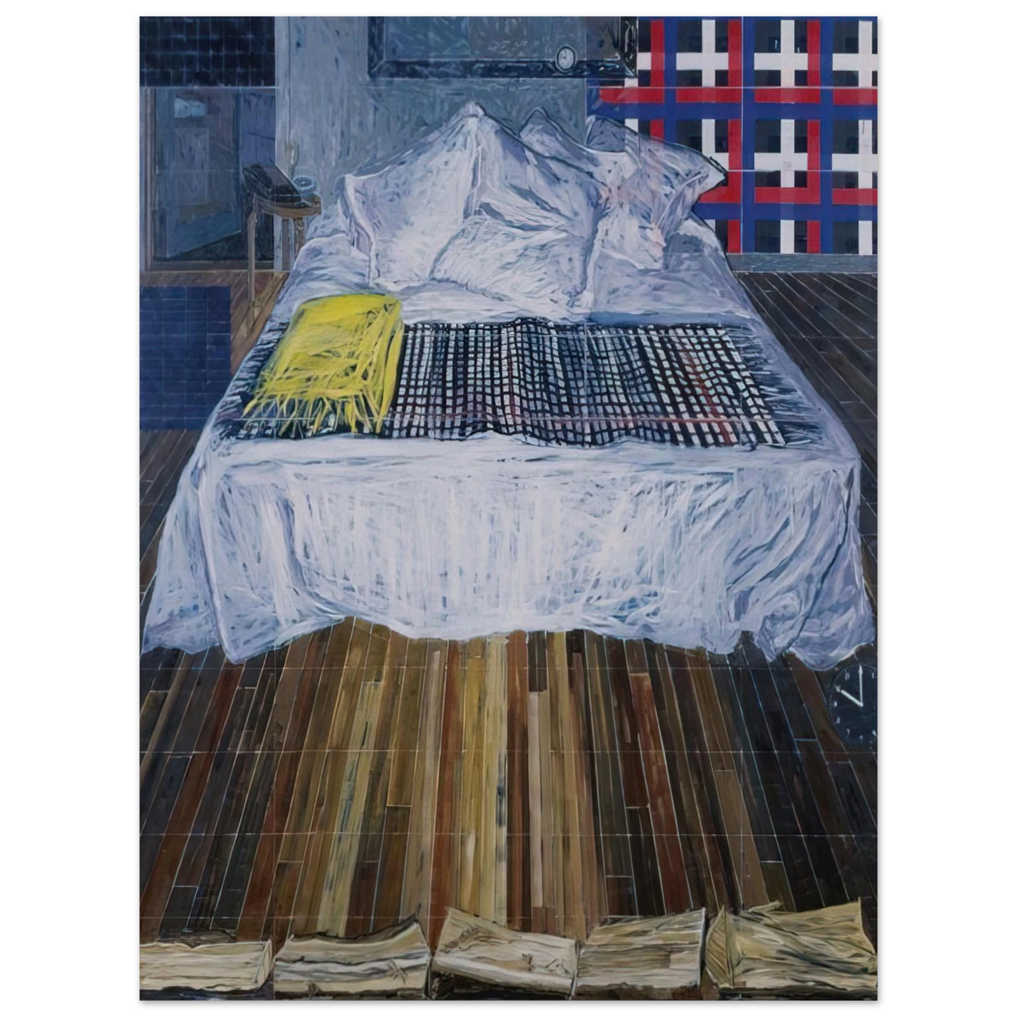 Jennifer Bartlett - Ten P.M. - 1992 75x100 cm / 30x40inches Fine Art Poster