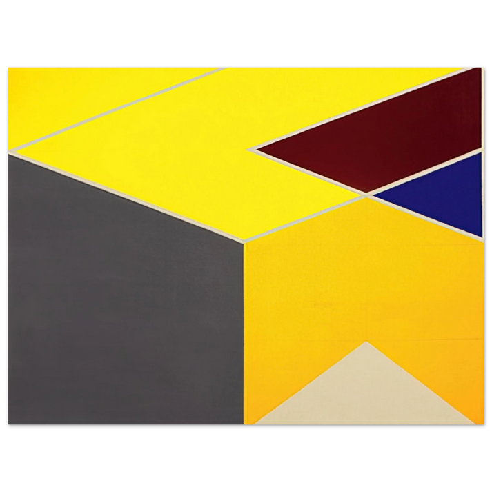 Larry Zox - Diamond Cut Series - 1966 75x100 cm / 30x40inches Fine Art Poster