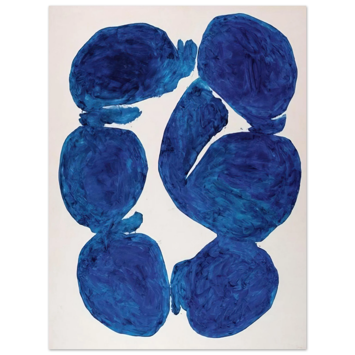 Simon Hantai - Meun - 1967 75x100 cm / 30x40inches Fine Art Poster