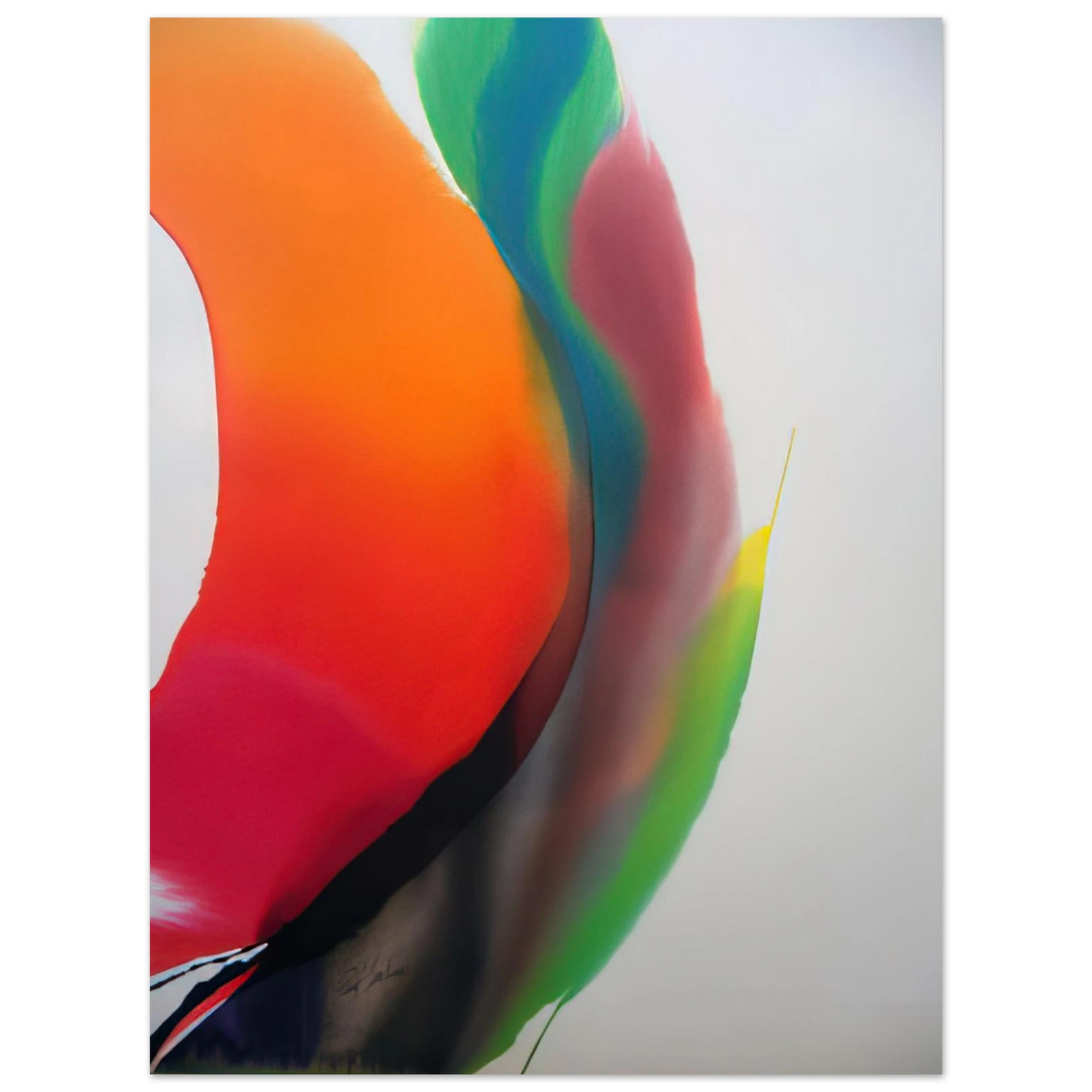 Paul Jenkins - Phenomena Montezuma s Band 75x100 cm / 30x40inches Fine Art Poster