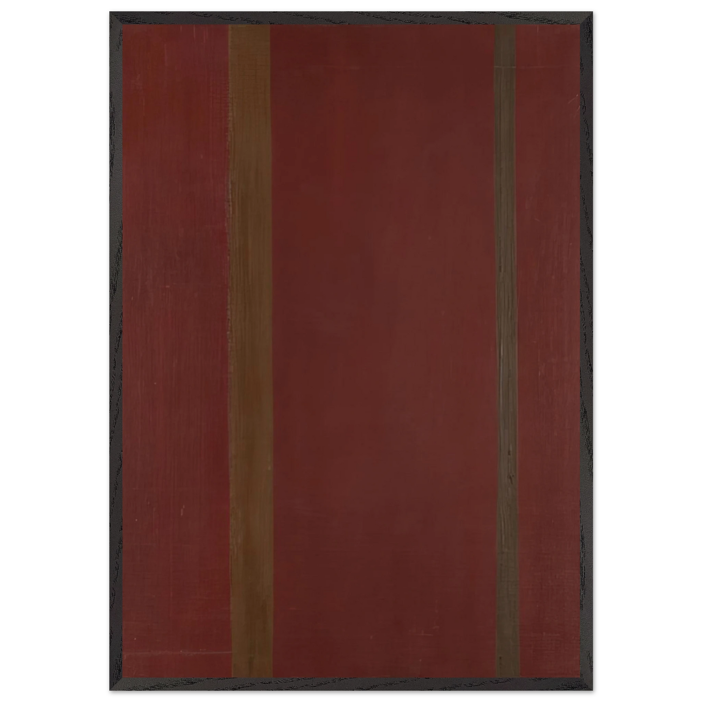 Galaxy - Barnett Newman 70x100 cm / 28x40 inches Framed Art Print – Black Wooden Frame