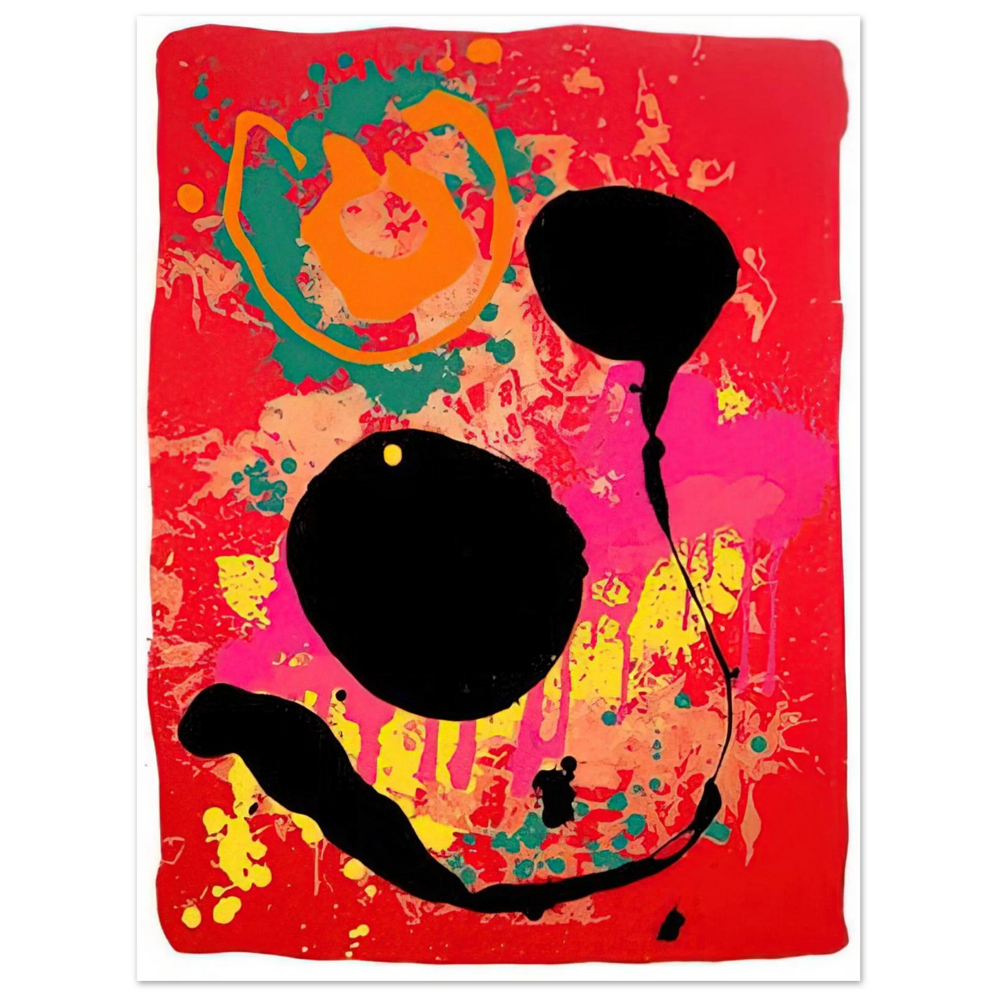 John Hoyland - Untitled - 2008 Fine Art Poster