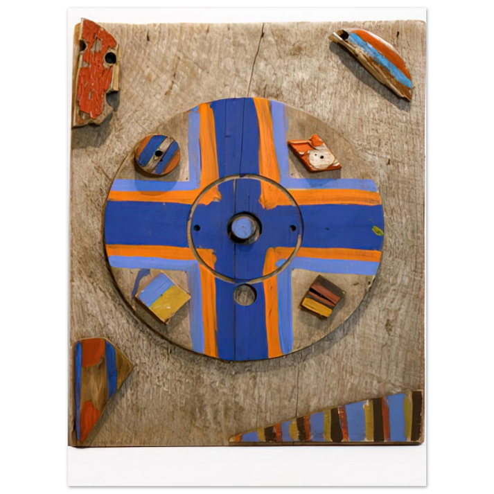 Betty Parsons - Eye of the Cross - 1976 75x100 cm / 30x40inches Fine Art Poster