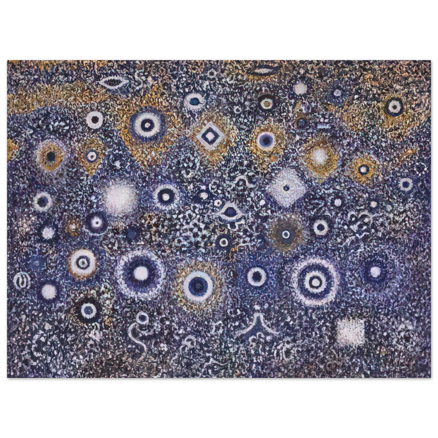 Richard Pousette-Dart - Night Landscape 75x100 cm / 30x40inches Fine Art Poster