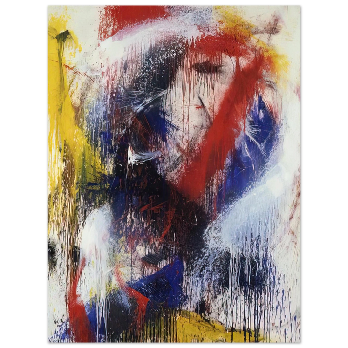 Norman Bluhm - Excalibur - 1960 75x100 cm / 30x40inches Fine Art Poster
