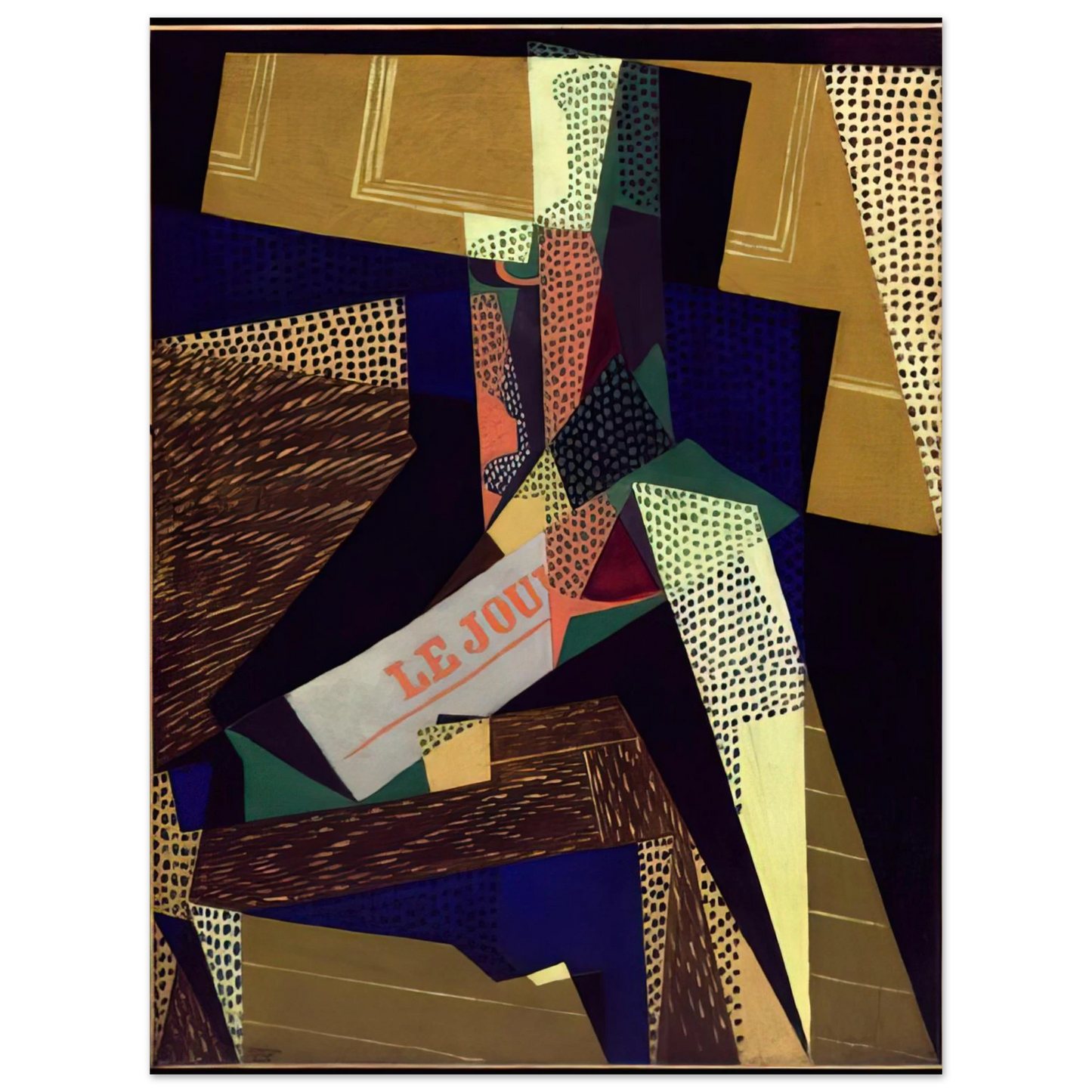 Juan Gris - STILL LIFE 1916 75x100 cm / 30x40inches Fine Art Poster