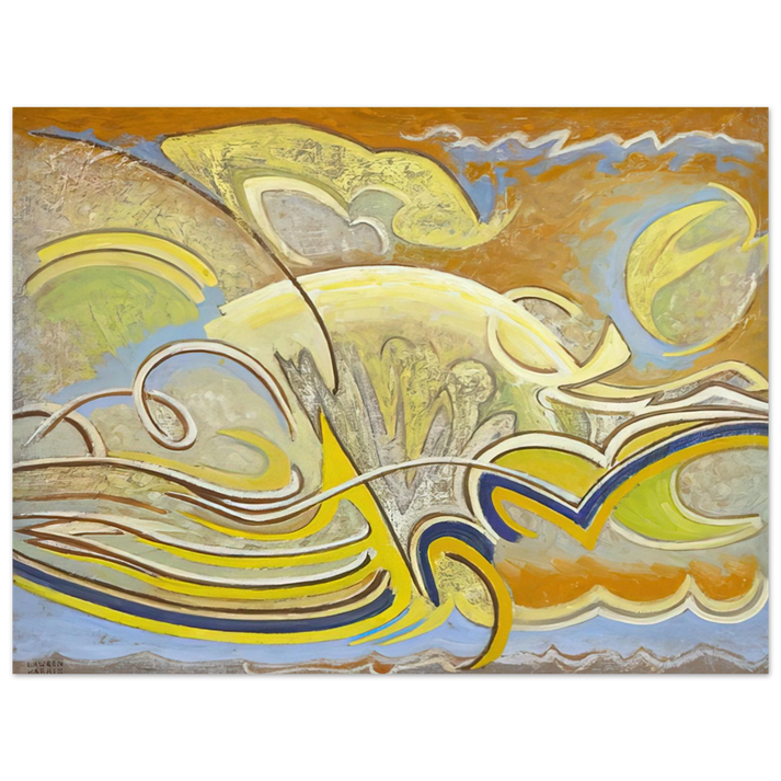 Lawren Harris - Abstraction 30 - 1955 75x100 cm / 30x40inches Fine Art Poster