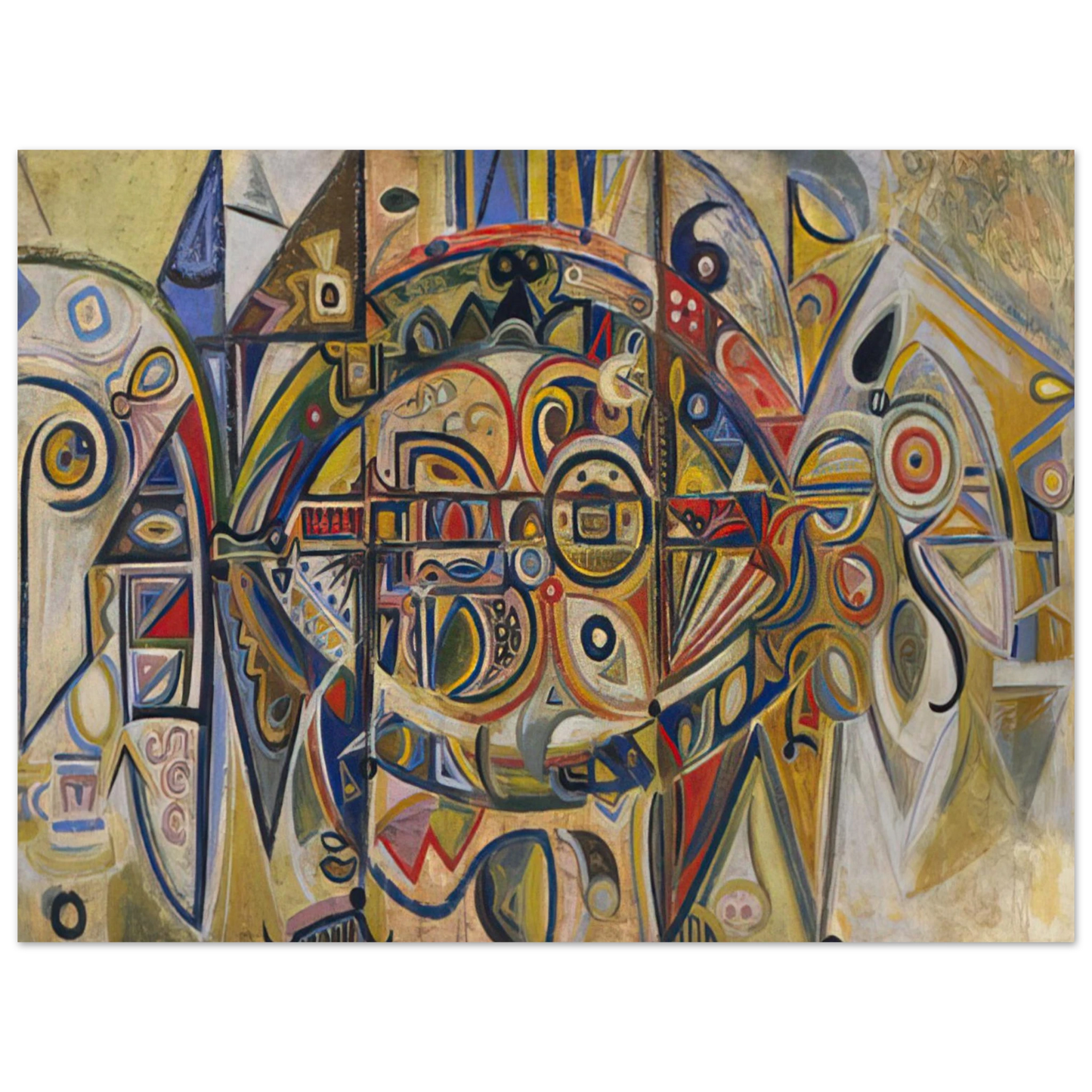 Richard Pousette-Dart - Desert 75x100 cm / 30x40inches Fine Art Poster