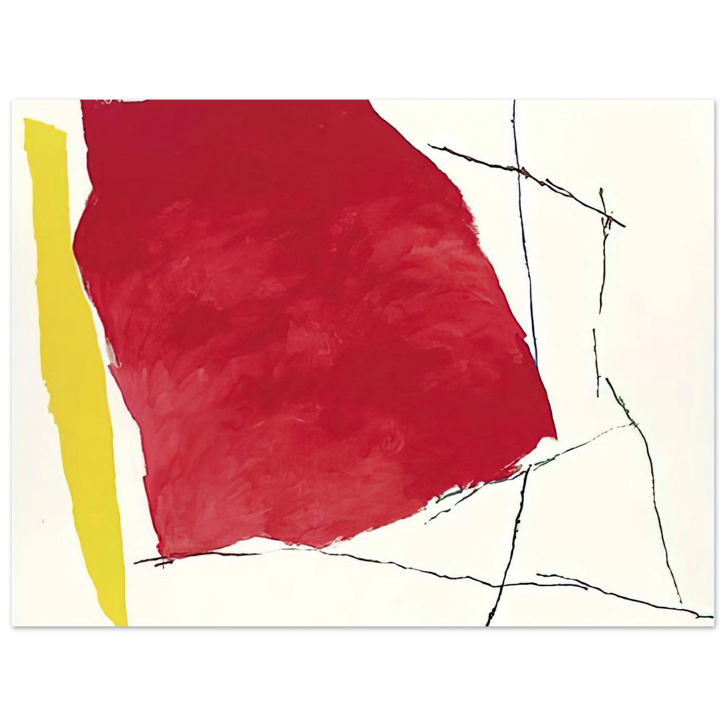 Ray Parker - Untitled - 1979 75x100 cm / 30x40inches Fine Art Poster