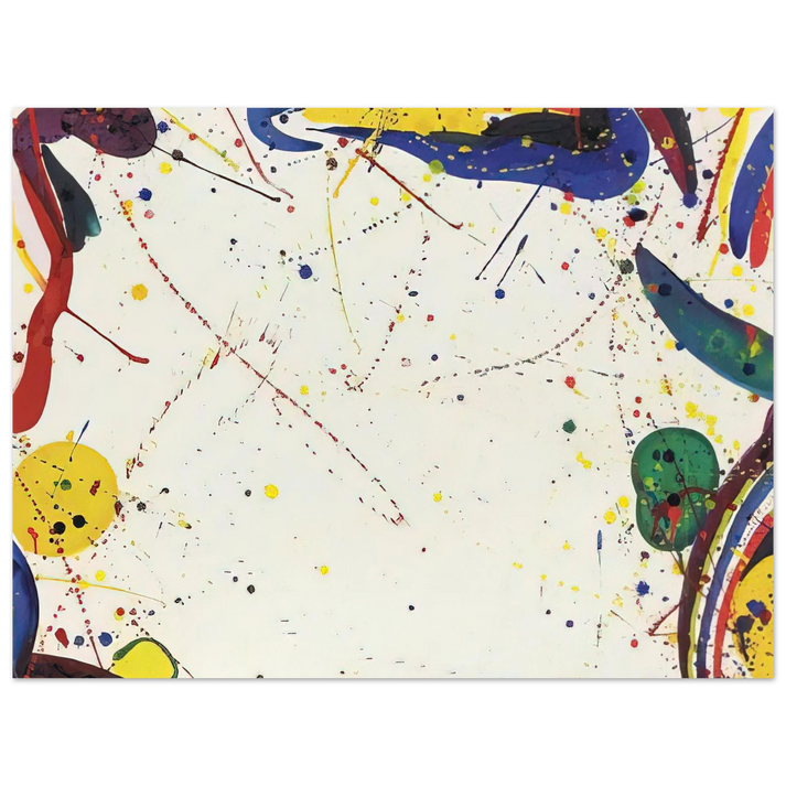 Sam Francis - #2 Pri-Rain 75x100 cm / 30x40inches Fine Art Poster