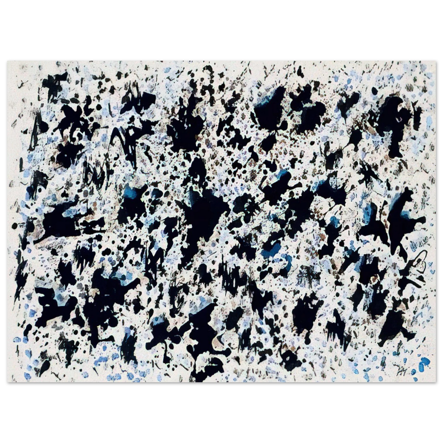 Henri Michaux - UNTITLED 1 75x100 cm / 30x40inches Fine Art Poster