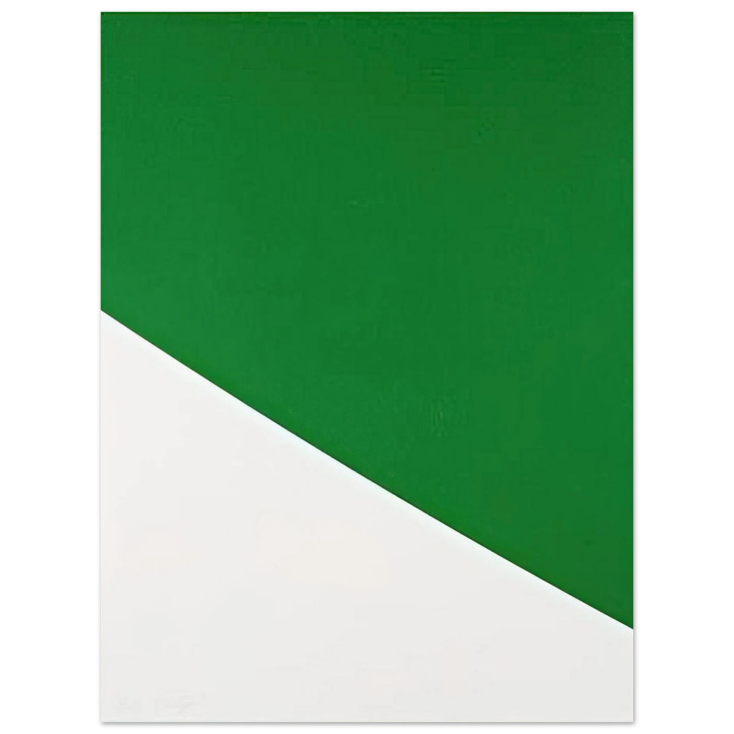 Ellsworth Kelly - Green Curve 75x100 cm / 30x40inches Fine Art Poster